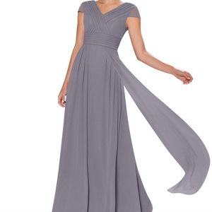 Azazie Organa gown in lilac, custom-sized, NWT